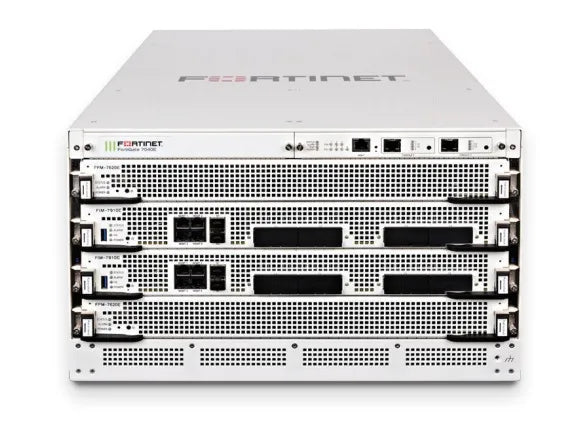 Fortinet FG-7040E-1-BDL FortiGate 7040E-1 4-Slot 64 X SFP+ 1x Manager Module 6U Rack Mount Chassis With 3x Hot Swappable PSU Fortinet Part Number: FG-7040E-1-BDL