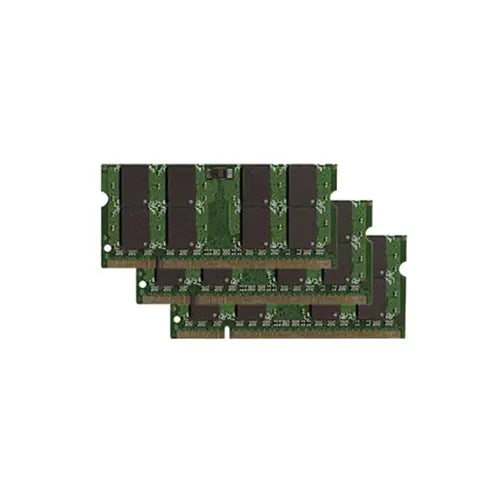 HP FS784AV 3GB Kit (3x1GB) DDR2-800/PC2-6400 SODIMM 200-Pin CL6 Dual Rank X8 Non-ECC Unbuffered Memory Module HP Part Number: FS784AV