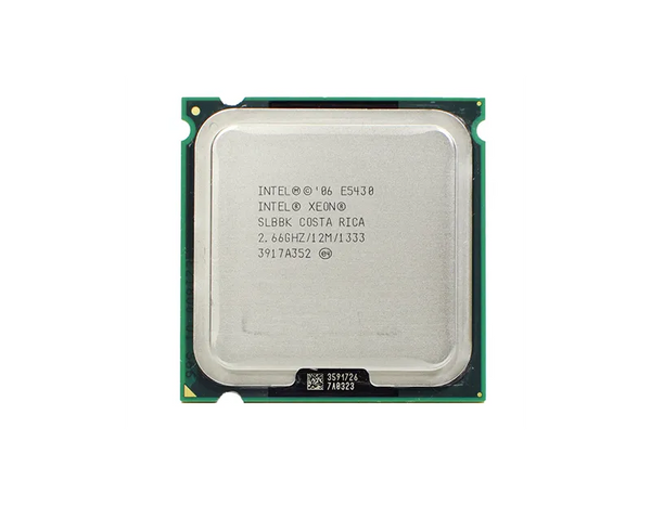 Dell FU820 2.66GHz 1333MHz FSB 12MB L2 Cache Socket LGA771 Intel Xeon E5430 Quad-Core (4 Core) Processor Dell Part Number: FU820