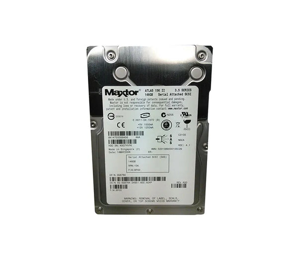 Dell G8764 147GB 15000RPM SAS 3Gb/S Hot-Pluggable Single Port 16MB Cache 3.5-Inch Hard Drive With Tray For PowerEdge Server & PowerVault Server Dell Part Number: G8764