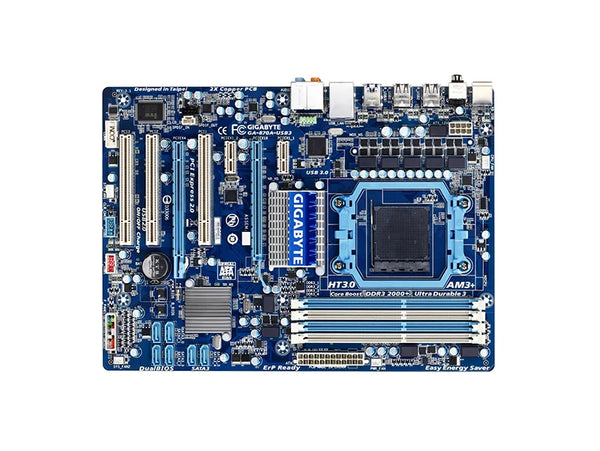 Gigabyte GA-870A-USB3 AMD 870/SB850 DDR3 4-Slot System Board (Motherboard) Socket AM3 Gigabyte Part Number: GA-870A-USB3