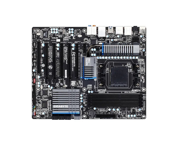 Gigabyte GA-990FXA-UD5-R5 AMD 990FX/SB950 DDR3 4-Slot System Board (Motherboard) Socket AM3+ Gigabyte Part Number: GA-990FXA-UD5-R5