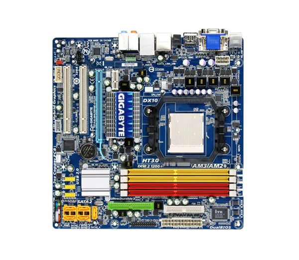 Gigabyte GA-MA78GM-US2H Socket AM3/AM2+/AM2 AMD 780G Chipset Micro-ATX System Board (Motherboard) Gigabyte Part Number: GA-MA78GM-US2H