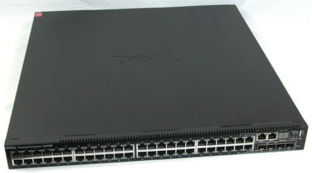 Dell H0F6C PowerConnect 8164 48 X Ports 10GBase-T + 2 X QSFP+ Ports Layer 3 Managed 1U Rack-Mountable Gigabit Ethernet Network Switch Dell Part Number: H0F6C