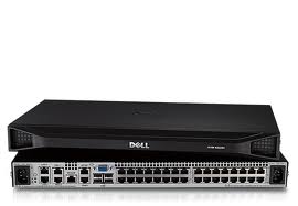 Dell H8HY5 PowerConnect 4322DS 32xPorts RJ-45 + 2xPorts GE + 1xPort VGA 15-Pin 2xPorts PDU + 4xPorts USB 2.0 Remote KVM Console Switch Dell Part Number: H8HY5