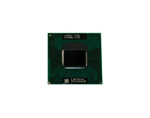 Dell HR586 2.00GHz 667MHz FSB 4MB L2 Cache Socket PBGA479/PPGA478 Intel Core 2 Duo T7200 Dual-Core (2 Core) Processor For Latitude D620 Dell Part Number: HR586