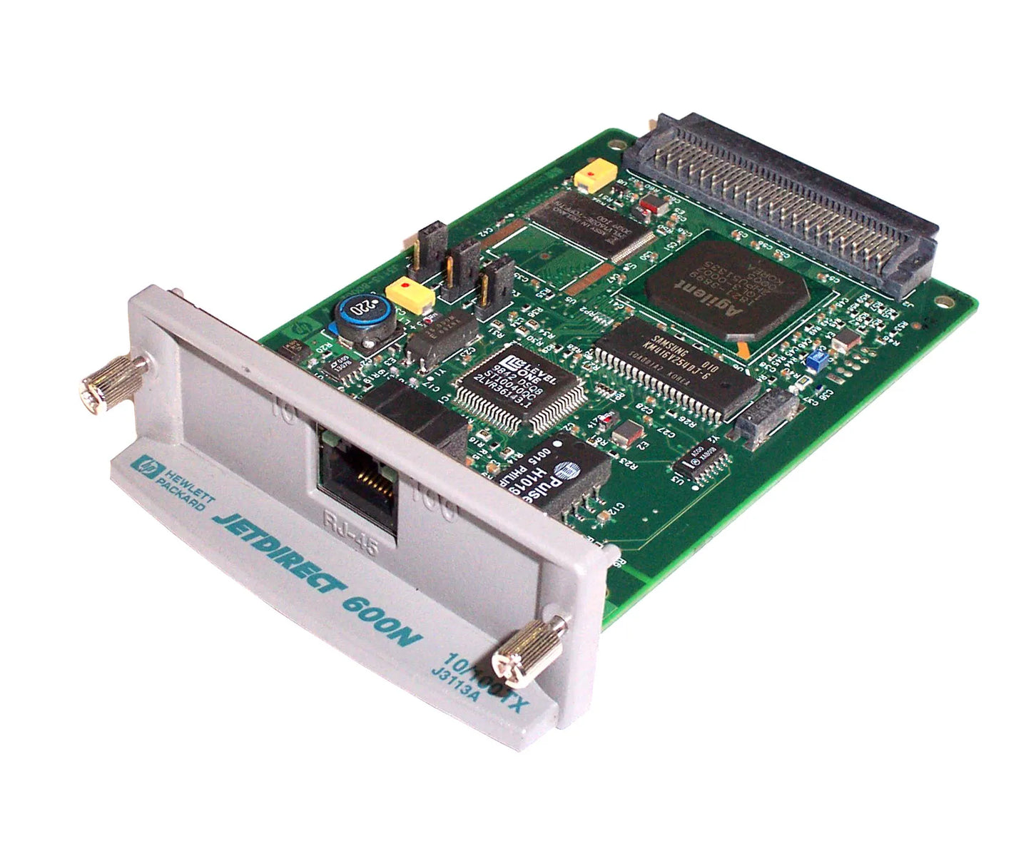 HPE J3113-80002 JetDirect 600N 1 X Port 10/100Base-T Fast Ethernet Network Print Server