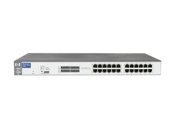 HP J4897-61001 ProCurve 2700 Series 2724 24 X RJ-45 Ports 10/100/1000Base-T Layer 2 Unmanaged Rack-Mountable Gigabit Ethernet Network Switch HP Part Number: J4897-61001