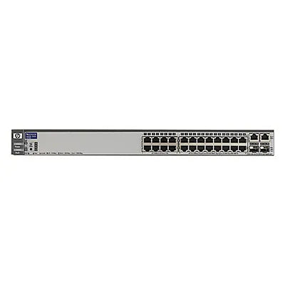 HP J4900C ProCurve 2600 Series 2626 24 X RJ-45 Port 10/100Base-TX LAN + 2 X RJ-45 GE Ports + 2 X SFP (Mini-GBIC) Ports Layer 3 Managed Rack-Mountable Fast Ethernet Network Switch HP Part Number: J4900C
