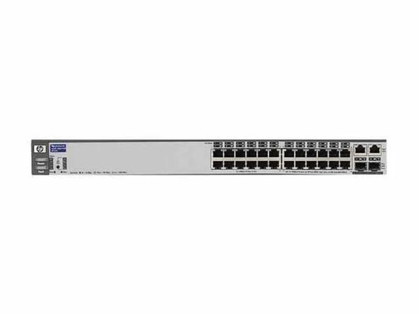 HP J8164A#ABA ProCurve 2626-PWR 24 X 10/100Base-TX + 2 X 10/100/1000Base-T Layer-2 Managed Stackable Gigabit Ethernet Network Switch HP Part Number: J8164A#ABA