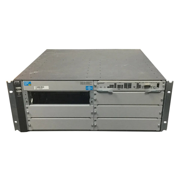 HP J8697 ProCurve 5400zl Series 5406zl 6 X Expansion Slots Rack-Mountable Layer 3 Managed Intelligent Edge Switch Chassis HP Part Number: J8697