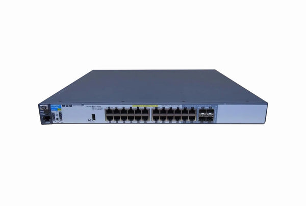HP J9310A#ABA ProCurve 3500 Yl Series E3500yl-24G-PoE+ 20 X RJ-45 Ports PoE+ 10/100/1000Base-T + 4 X Dual Personality RJ-45/SFP Ports PoE+ Layer 3 Managed Rack-Mountable Gigabit Ethernet Network Switch HP Part Number: J9310A#ABA