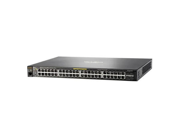HPE J9772A#ABA Aruba 2530 Series 2530-48G-PoE+ 48xRJ-45 Ports PoE+ 10/100/1000Base-T + 4xSFP Ports Layer2 Managed Gigabit Ethernet Switch HPE Part Number: J9772A#ABA