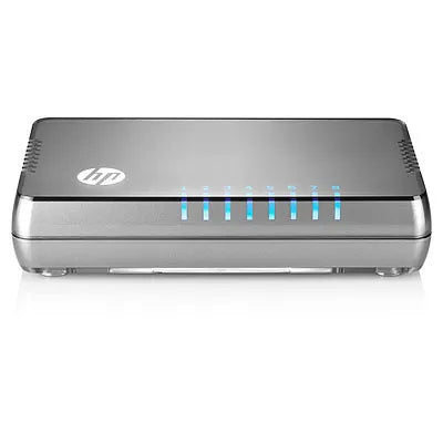 HP J9793AR OfficeConnect 1405 Series 1405-8 V2 8 X RJ-45 Ports 10/100Base-TX Layer 2 Unmanaged Rack-Mountable Fast Ethernet Network Switch HPE Part Number: J9793AR