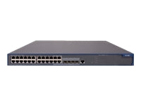 HPE JD449A 24-Ports PoE RJ-45 + 4-Ports SFP Layer 3 Managed 1U Rack-Mountable Network Switch HPE Part Number: JD449A