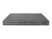 HPE JG302-61101 FlexNetwork 3600 Series 3600-48-PoE+ V2 48 X RJ-45 Ports PoE+ 10/100Base-TX + 4 X SFP Ports + 2 X Dual Personality Ports Layer 3 Managed 1U Rack-Mountable Fast Ethernet Network EI Switch HPE Part Number: JG302-61101