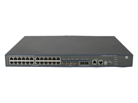 HP JG311AR FlexNetwork 5500 Series 5500-24G-4SFP 24 X RJ-45 Ports 10/100/1000Base-T + 4 X SFP Ports + 2 X SFP+ Ports Layer 3 Managed Rack-Mountable Gigabit Ethernet Network Switch HPE Part Number: JG311AR
