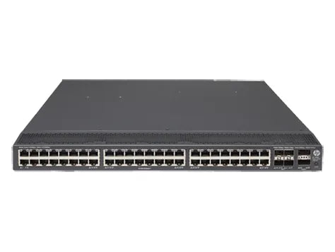 HP JG510AR FlexFabric 5900 Series 5900AF-48G-4XG-2QSFP+ 48 X RJ-45 Ports 10/100/1000Base-T + 4 X SFP+ Ports + 2 X QSFP+ Ports Layer 3 Managed Rack-Mountable Gigabit Ethernet Network Switch HPE Part Number: JG510AR