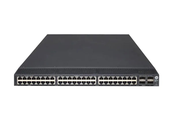 HP JH037-61101 FlexFabric 5900 Series 5900AF-48XGT-4QSFP+ 48xRJ-45 Ports 10GBase-T + 4xQSFP+ Ports Layer3 Managed 1U Gigabit Ethernet Switch HP Part Number: JH037-61101