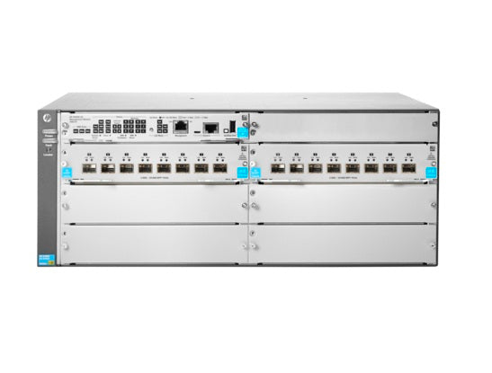HPE JL095A Aruba 5400 Series 5406R 16xOpen SFP+ Slots 10GBase-X + 4xOpen Module Slots Layer3 Managed Gigabit Ethernet Switch Chassis HPE Part Number: JL095A