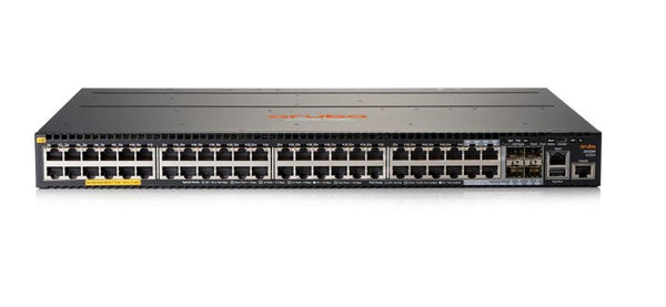 HPE JL557-61101 Aruba 2930F Series 2930F-48G-PoE+-4SFP 48-Ports PoE+ 1GBase-T + 4-Ports SFP 1GbE Layer 3 Managed 1U Rack-Mountable Gigabit Ethernet Network Switch HPE Part Number: JL557-61101