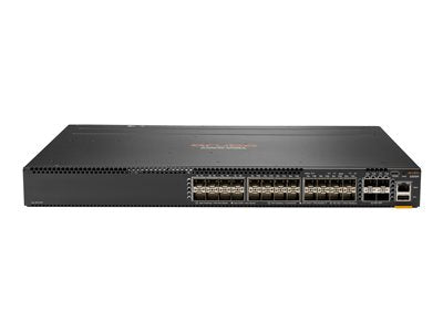 HPE JL658-61001 Aruba CX 6300 Series 6300M 24-Ports 10GBase-X + 4-Ports SFP56 Layer 3 Managed 1U Rack-Mountable Stackable Gigabit Ethernet Network Switch HPE Part Number: JL658-61001