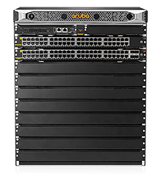HPE JL741A Aruba CX 6400 Series 6410 96G 96x1000BaseT Class4 PoE+ + 4xPorts 50GbE SFP56 Layer3 Managed Gigabit Ethernet Switch HPE Part Number: JL741A