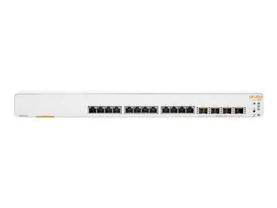 HPE JL805A#ABA Aruba Instant On 1960 Series 1960-12XGT-4SFP+ 12-Ports 100/1000/10GBase-T + 4-Ports 10GbE SFP+ Layer 2+ Smart-Managed Rack-Mountable Gigabit Ethernet Network Switch HPE Part Number: JL805A#ABA