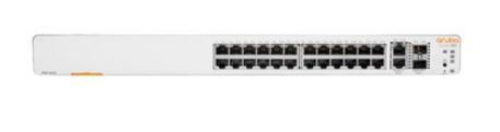 HPE JL806-61101 Aruba Instant On 1960 Series 1960-24G-2XGT-2SFP+ 24-Ports 10/100/1000Base-T 2-Ports SFP+ + 2-Ports 10GBase-T Layer 2+ Smart-Managed Rack-Mountable Gigabit Ethernet Network Switch HPE Part Number: JL806-61101