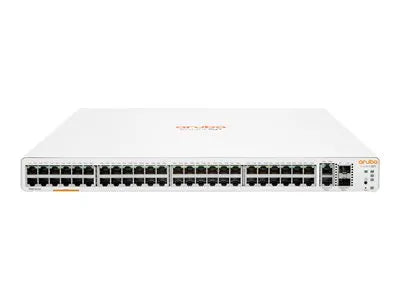 HPE JL808A#ABA Aruba Instant ON 1960 Series 1960-48G-2XGT-2SFP+ 48-Ports 10/100/1000Base-T + 2-Ports 10GbE SFP+ + 2-Ports 10GBase-T Layer 2 Managed Rack-Mountable Gigabit Ethernet Network Switch HPE Part Number: JL808A#ABA