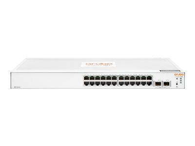 HPE JL812A Instant On 1830 Series 1830-24G-2SFP 24-Ports 10/100/1000Base-T + 2-Ports SFP Layer 2 Managed 1U Rack-Mountable Gigabit Ethernet Network Switch HPE Part Number: JL812A