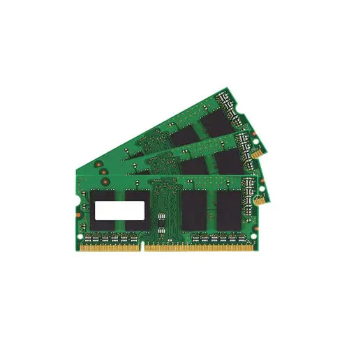 HP KM647AV 3GB Kit (3x1GB) DDR2-800/PC2-6400 SODIMM 200-Pin CL6 Dual Rank X8 Non-ECC Unbuffered Memory Module HP Part Number: KM647AV