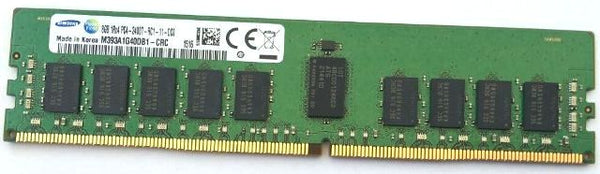 Samsung M393A1G40DB1-CRC 8GB DDR4-2400/PC4-19200 RDIMM 288-Pin CL17 Single Rank X4 ECC Registered Memory Module Samsung Part Number: M393A1G40DB1-CRC
