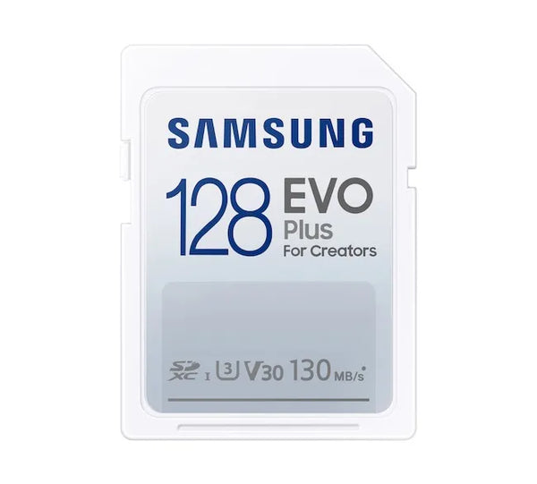 Samsung MB-SC128K/AM 128GB Evo Plus SDXC UHS-I Memory Card Samsung Part Number: MB-SC128K/AM