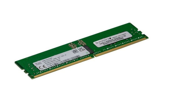 Supermicro MEM-DR516MB-ER48 16GB DDR5-4800/PC5-38400 RDIMM 288-Pin CL4 Single Rank X8 ECC Registered Memory Module Supermicro Part Number: MEM-DR516MB-ER48