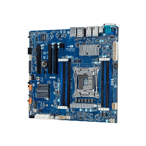 Gigabyte MF51-ES0 Socket LGA2066 Intel C422 Chipset CEB System Board (Motherboard) Supports Xeon W-2200 / W-2100 Series DDR4 8x DIMM Gigabyte Part Number: MF51-ES0