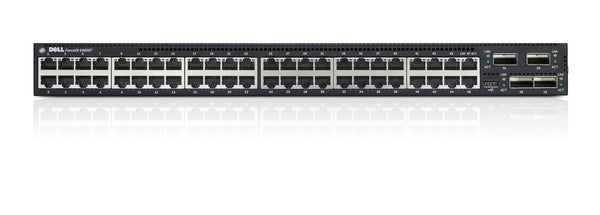 Dell MHDJ7 S4820T 48 X Ports 10GBase-T + 4 X Ports QSFP+ Layer 2 Managed Gigabit Ethernet Network Switch With Dual Power And Rails Dell Part Number: MHDJ7