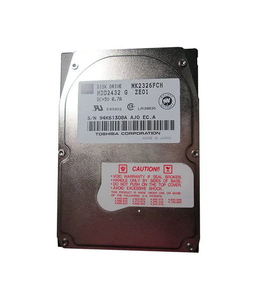 Toshiba MK2326FCH 340MB 4200RPM IDE 2.5-Inch Hard Drive Toshiba Part Number: MK2326FCH