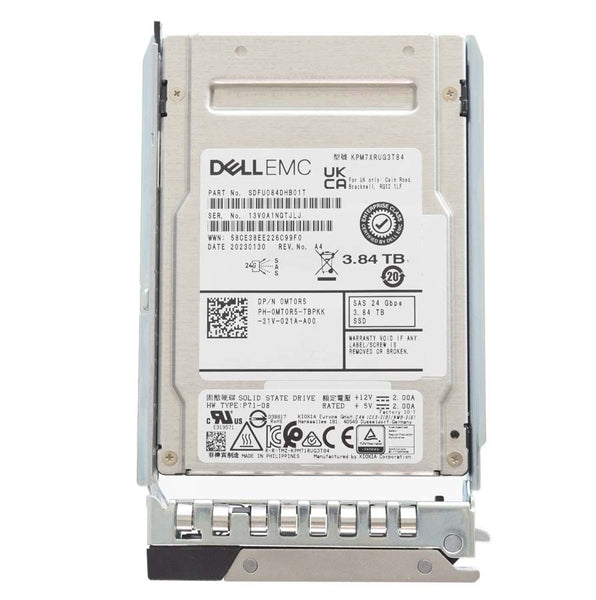 Dell K60N7 3.2TB Triple-Level Cell PCI Express NVMe 3.0 X4 Mixed Use 2.5-Inch Solid State Drive
