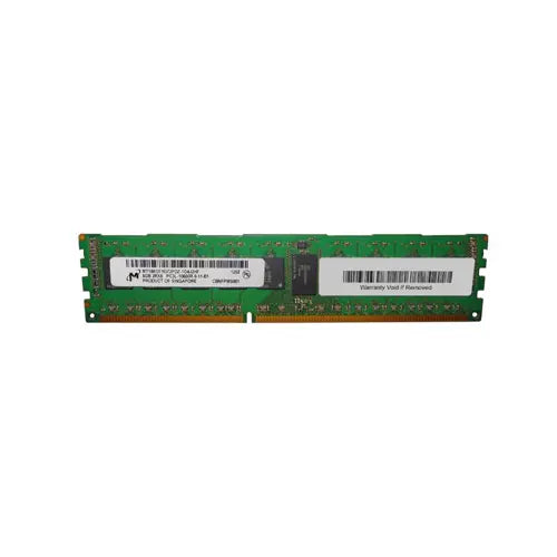 Micron MT18KSF1G72PDZ-1G4J2HF 8GB DDR3-1333MHz PC3-10600 ECC Registered CL9 240-Pin DIMM 1.35V Low Voltage Dual Rank Memory Module Micron Part Number: MT18KSF1G72PDZ-1G4J2HF