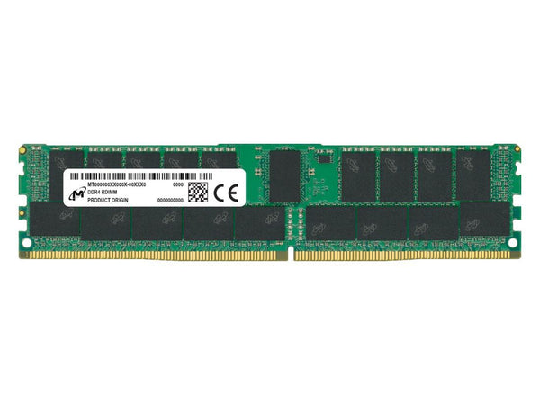 Micron MTA72ASS8G72LZ-2G6 64GB DDR4-2666/PC4-21300 RDIMM 288-Pin CL19 Quad Rank X4 ECC Registered Memory Module Micron Part Number: MTA72ASS8G72LZ-2G6