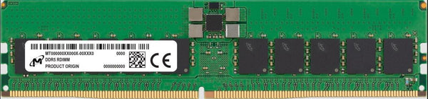 Micron MTC20F2085S1RC48BA2R 32GB PC5-38400 DDR5-4800MHz ECC Registered CL40 288-Pin RDIMM Dual Rank X8 Memory Module Micron Part Number: MTC20F2085S1RC48BA2R