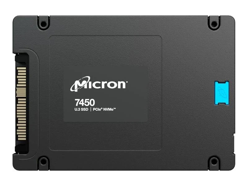 Micron MTFDKCC960TFR-1BC15ABYYR 7450 PRO Series 960GB PCI Express NVMe 4.0 X4 Read Intensive (SED TCG-Opal) U.3 2.5-Inch Solid State Drive