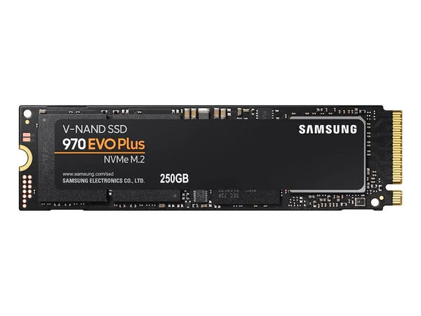 Samsung MZ-V7S250B/AM SM970 EVO Plus 250GB Multi-Level-Cell PCI Express NVMe 3.0 X4 V-NAND M.2 2280 Solid State Drive