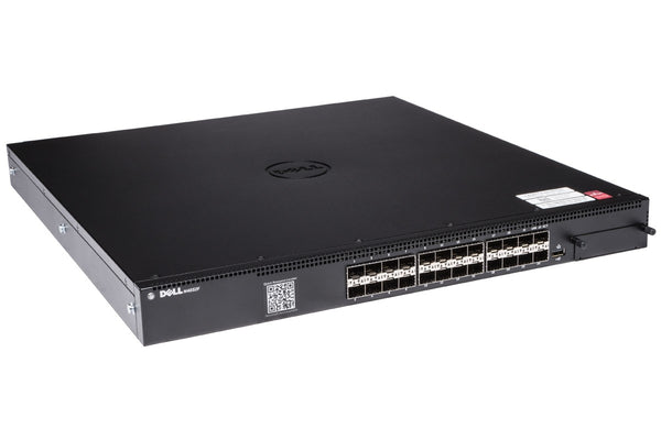 Dell 5KGDH PowerConnect N4032F 24xPorts 10 Gigabit Ethernet SFP+ Stackable Layer3 Managed 1U Rack-Mountable Gigabit Ethernet Network Switch Dell Part Number: 5KGDH