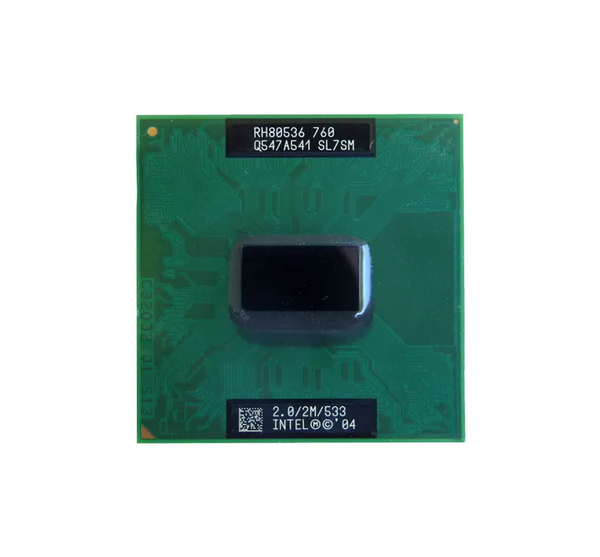 Dell N7130 2.00GHz 533MHz FSB 2MB L2 Cache Socket H-PBGA479/PPGA478 Intel Pentium M 760 Single-Core (1 Core) Processor For Inspiron 9200 Dell Part Number: N7130