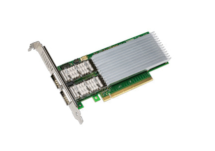 Dell N8PW5 E810-CQDA2 2-Ports 100GbE QSFP28 PCI Express 4.0 X16 Low Profile Ethernet Network Adapter Dell Part Number: N8PW5