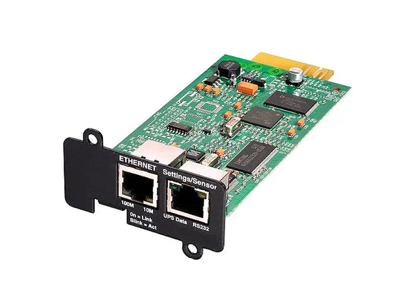 Eaton NETWORK-M2 1 X Port 10/100/1000Base-T Plug-In Module Gigabit Ethernet Network Adapter Eaton Part Number: NETWORK-M2
