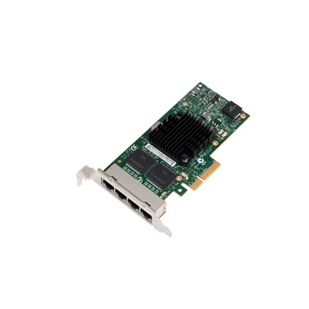 Dell NM8TT I350 4-Ports 1Gb/S 1000Base-T RJ-45 PCI Express 2.0 X4 Plug-In Card Low Profile Network Adapter Dell Part Number: NM8TT