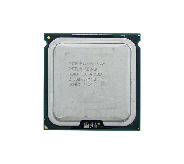 Dell NN046 2.00GHz 1333MHz FSB 8MB L2 Cache Socket PLGA771 Intel Xeon L5335 Quad-Core (4 Core) Processor Dell Part Number: NN046